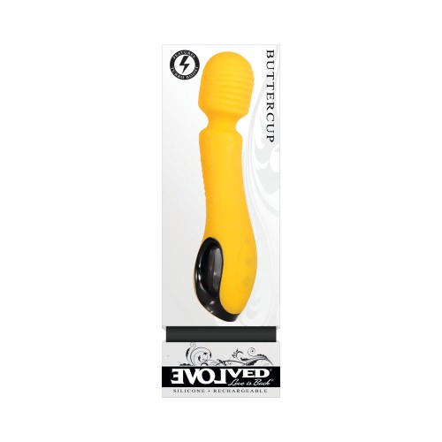 Vibrador de Varita Silicona Evolved Buttercup Amarillo