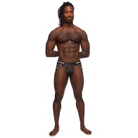 Male Power The Helmet Jock Black S/M