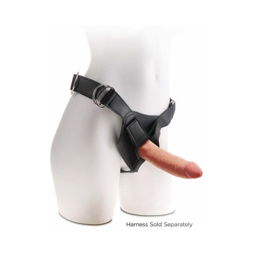 King Cock Plus 7 in. Triple Density Realistic Dildo with Suction Cup