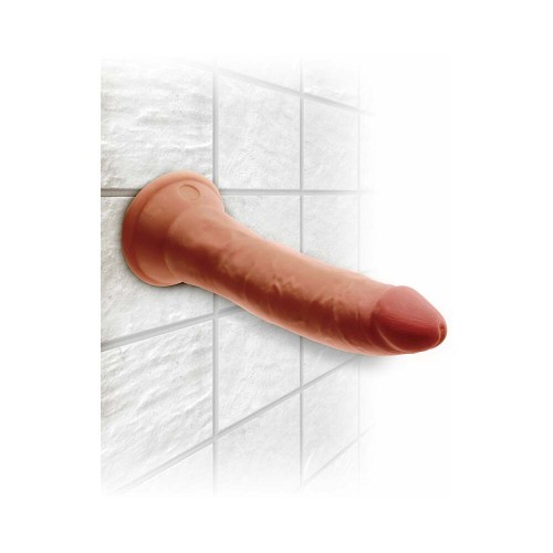 King Cock Plus 7 in. Triple Density Realistic Dildo with Suction Cup