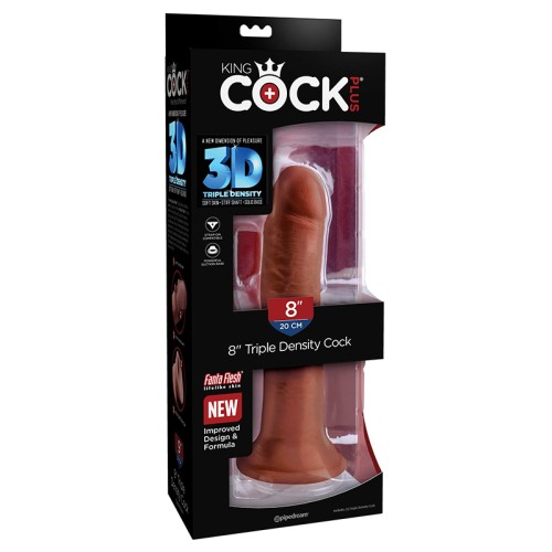 Pene Realista Pipedream King Cock Plus de 8 in - Experiencia Realista