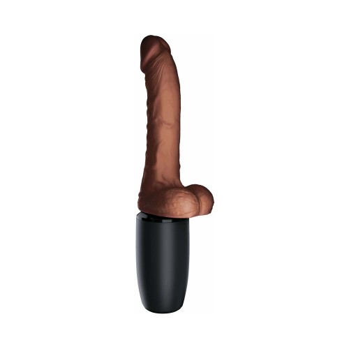 Vibrador King Cock Plus Movimiento de Penetración 7.5 pulgadas