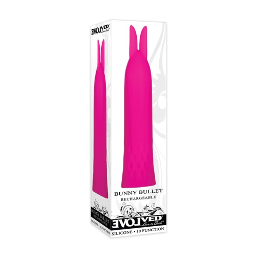 Evolved Bunny Bullet Rechargeable Vibrator for Intense Pleasure