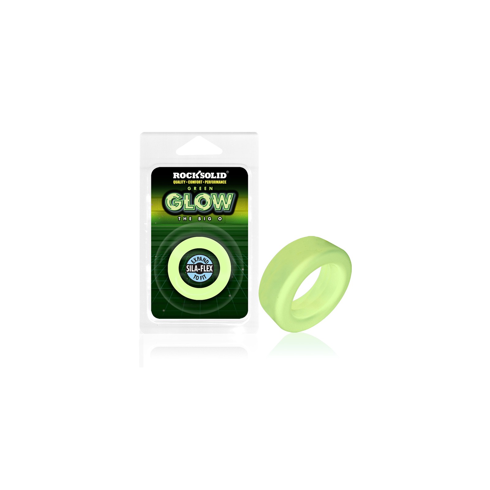 Rock Solid Sila-Flex Glow-in-the-Dark C-Ring