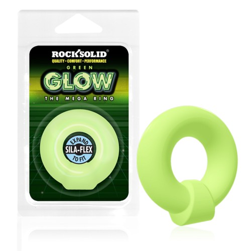 Glow-in-the-Dark Sila-Flex Mega Ring Green