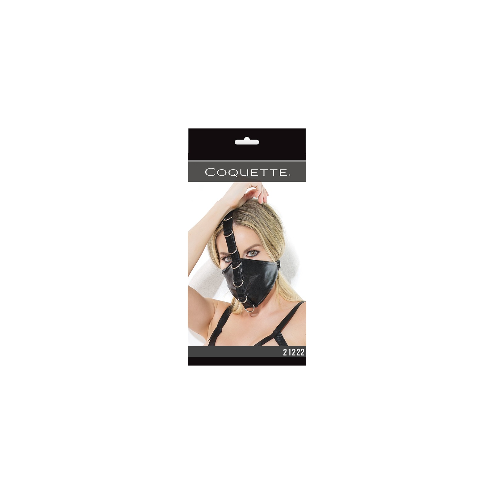 Darque Fetish Mask Black OS