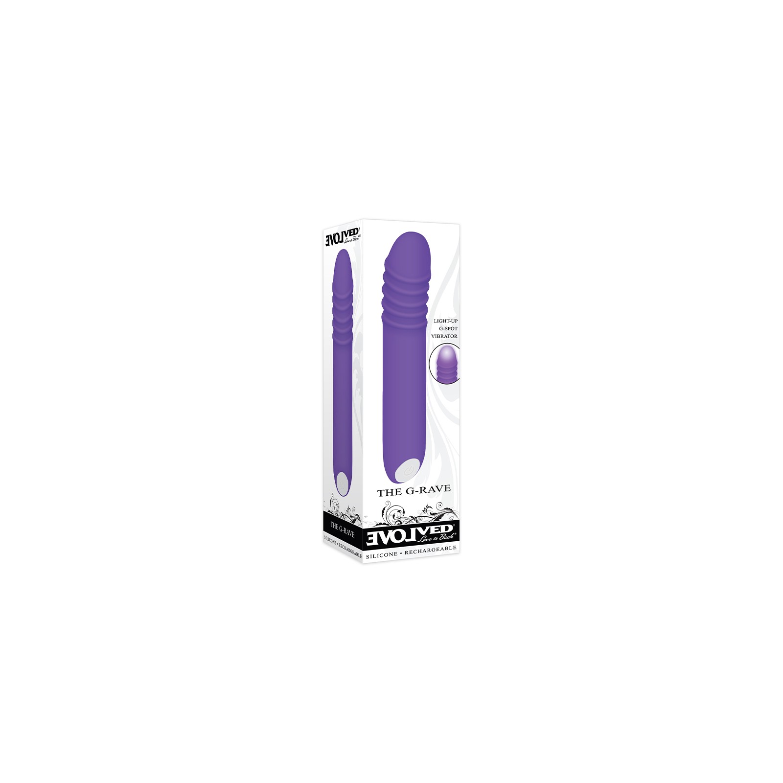 Evolved G-Rave Vibrador Iluminado para el Punto G