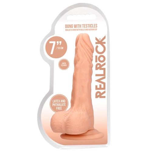 Dildo Realista de 7 in. con Ventosa RealRock