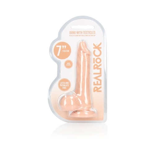 Dildo Realista de 7 in. con Ventosa RealRock