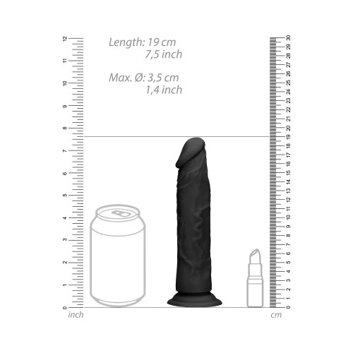 Dildo Realista de 7 in. con Ventosa RealRock