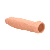 Extensor de Pene Realista RealRock Beige de 6 in.