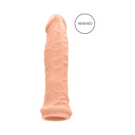 Extensor de Pene Realista RealRock Beige de 6 in.