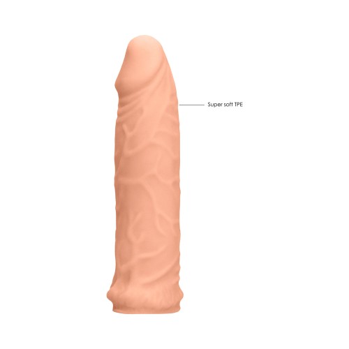 Extensor de Pene Realista RealRock Beige de 6 in.