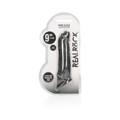 Extensor de Pene Realista RealRock de 9 in.