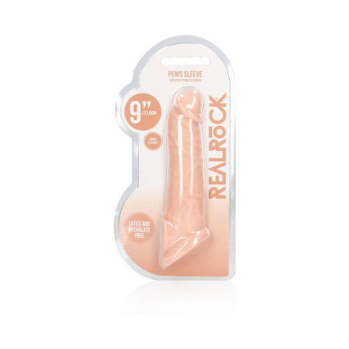 Extensor de Manga Realista de 9 in. RealRock Beige