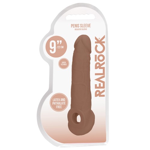 RealRock 9 in. Penis Sleeve Extender