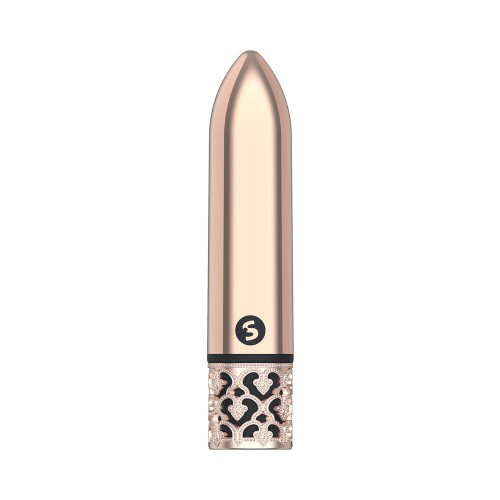 Royal Gems Glamour Rechargeable Bullet Vibrator Rose Gold