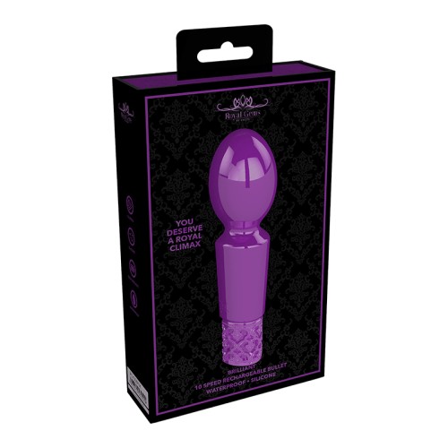 Royal Gems Brilliant Vibrator Rechargeable Silicone