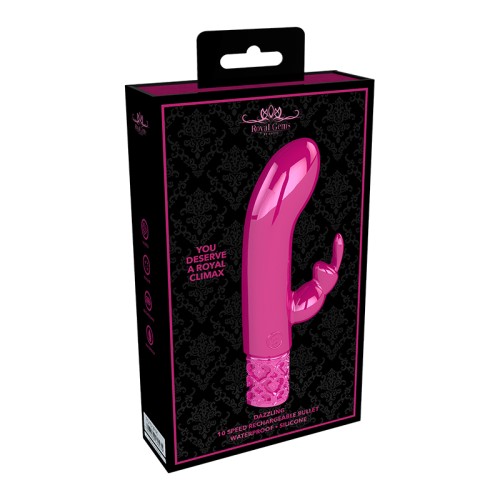 Royal Gems Dazzling Mini Rabbit Vibrator Pink