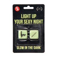 Glow in the Dark Sex Dice S-Line