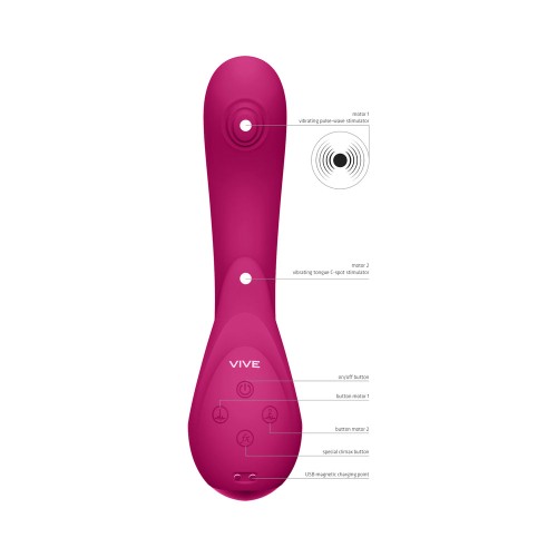 VIVE MIKI Vibrador Recargable Para Punto G