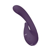 Vibrador G-Spot Recargable VIVE MIKI Púrpura