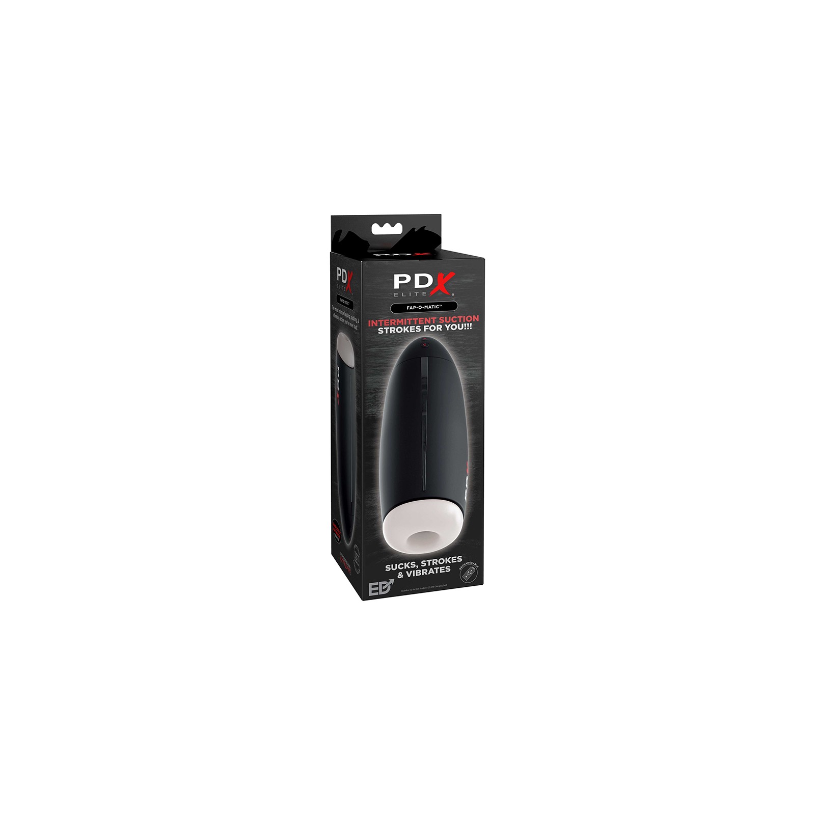 Fap-O-Matic Rechargeable Vibrating Suction Stroker