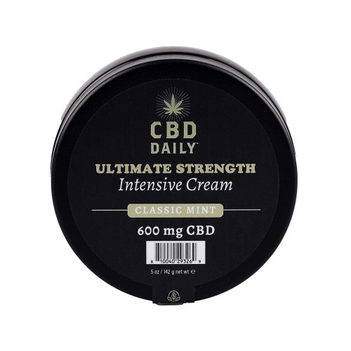 Crema de Menta CBD de Earthly Body para Alivio Supremo