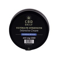 Crema CBD Sandalwood Earthly Body 5 oz.