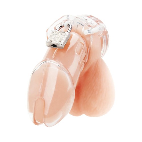 Clear Acrylic Chastity Cock Cage for Comfort and Control