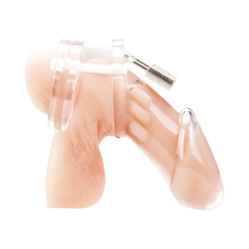 Clear Acrylic Chastity Cock Cage for Comfort and Control