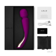 LELO SMART WAND 2 Medium Vibrator - Deep Rose