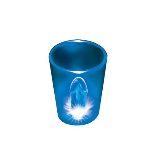 Vasos de Disparo Iluminados para Fiestas - Azul