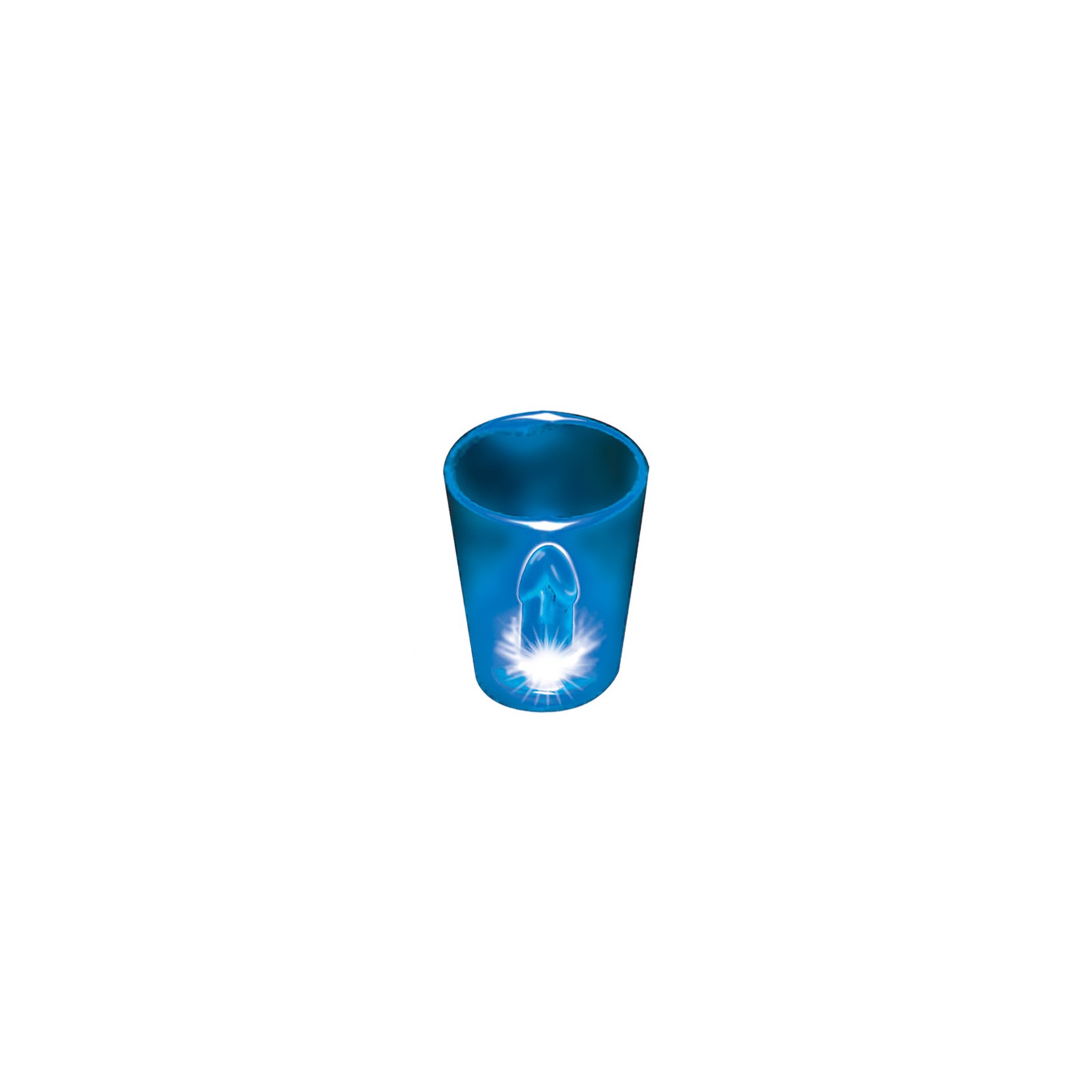 Vasos de Disparo Iluminados para Fiestas - Azul