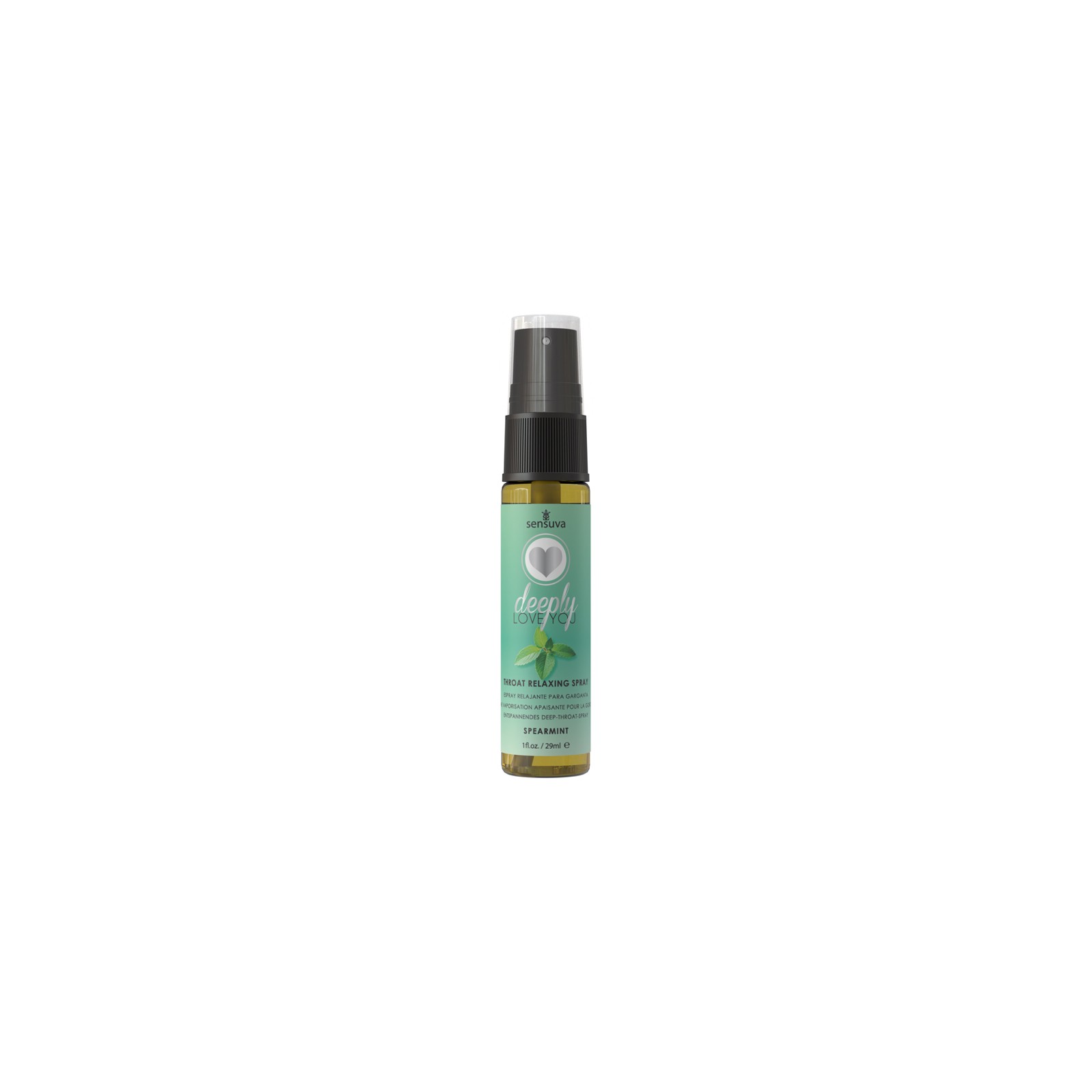 Spray Relajante para la Garganta Sensuva Deeply Love You Menta - Compañero Oral Definitivo