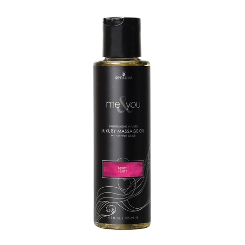 Sensuva Me & You Pheromone-Infused Luxury Massage Oil