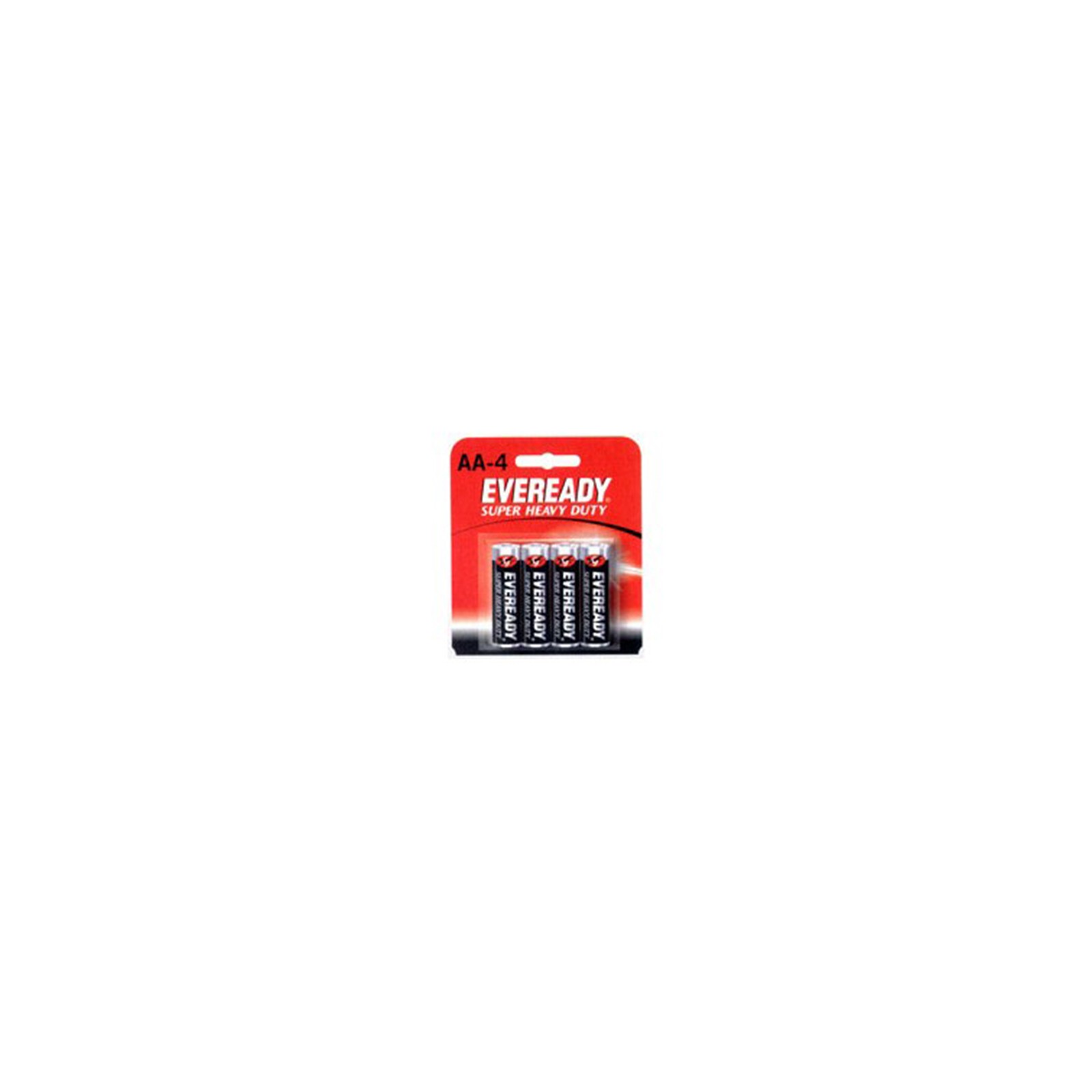 Eveready Classic Heavy Duty AA Batteries 4-Pack