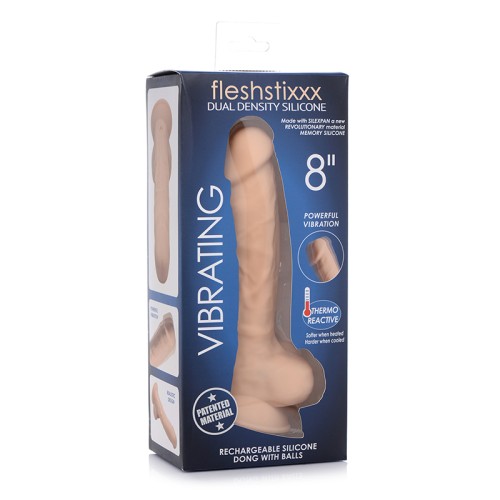 Curve Toys FLESHSTIXXX Rechargeable 8 in. Dildo