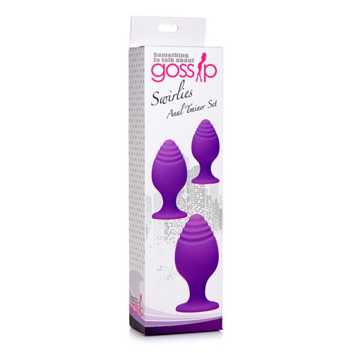 Gossip Swirlies Anal Plug Training Set