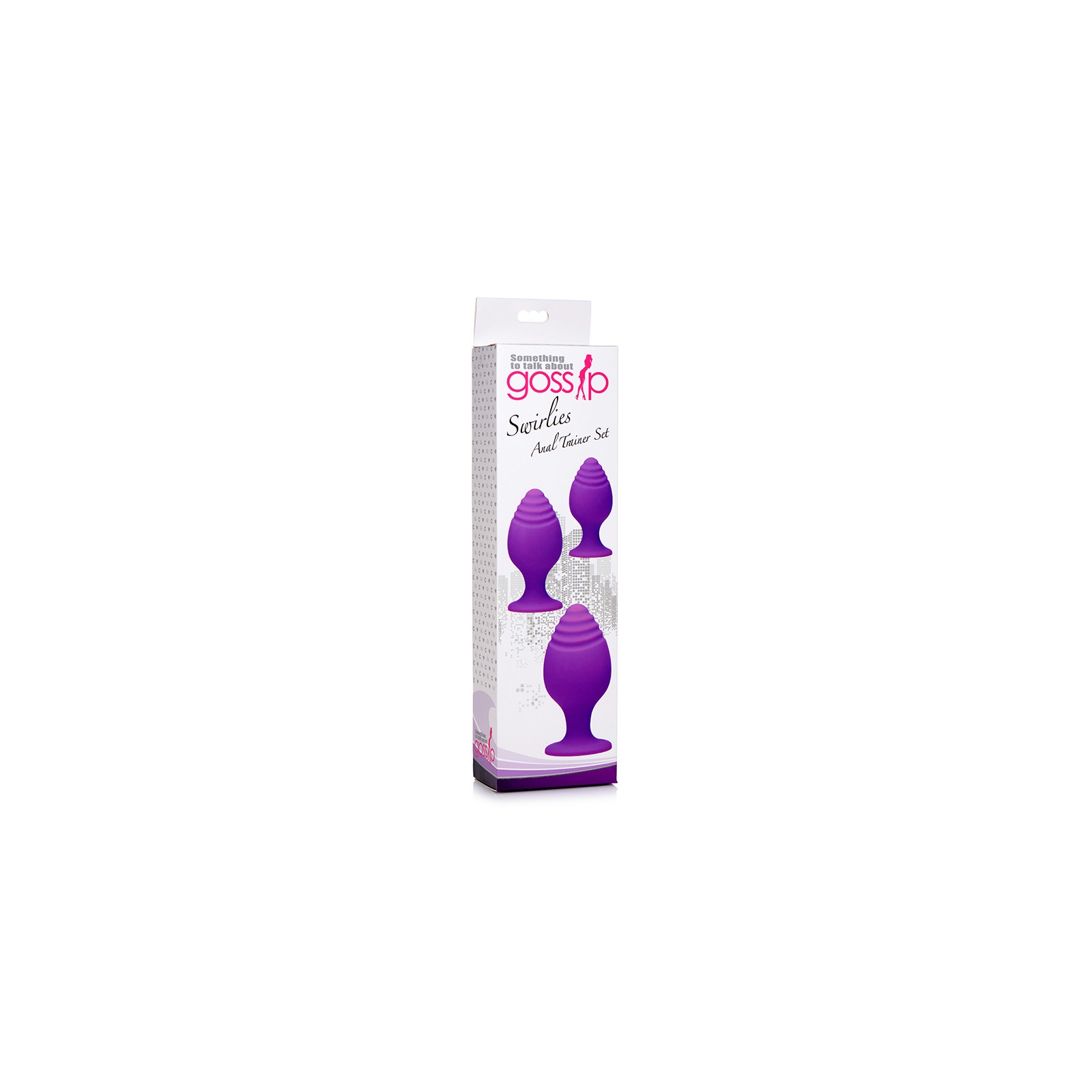 Gossip Swirlies Anal Plug Training Set