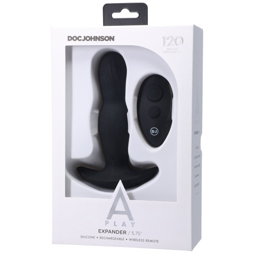 A-Play EXPANDER Rechargeable Silicone Anal Plug with Remote