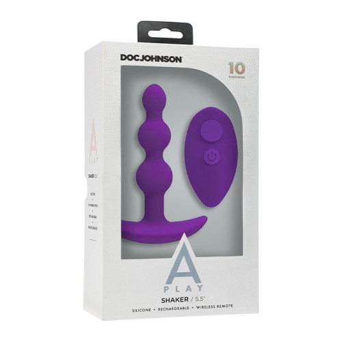 Plug Anal Beaded VIBE A-Play Recargable con Control Remoto