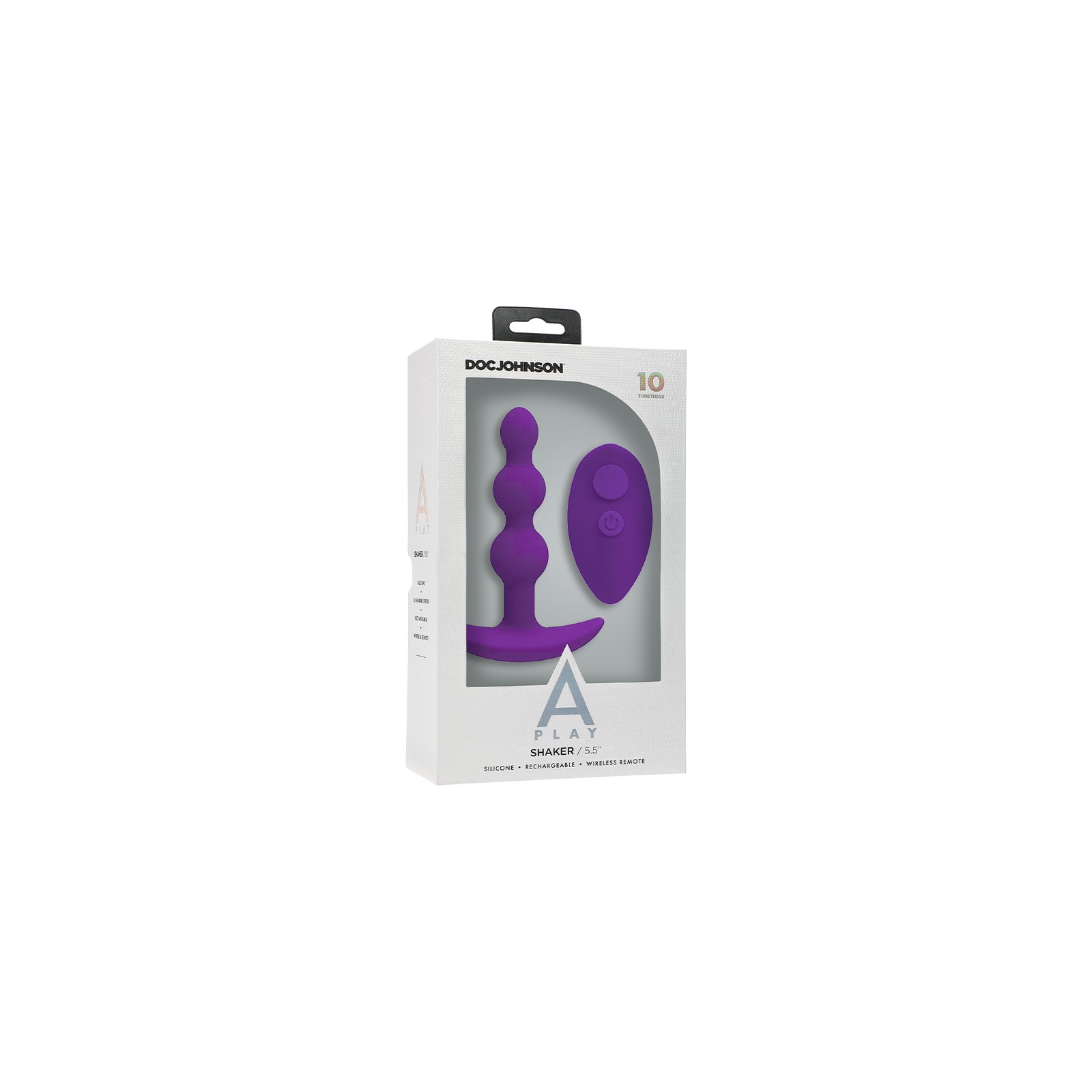 A-Play BEADED VIBE Rechargeable Anal Plug with Remote