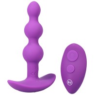 A-Play BEADED VIBE Rechargeable Anal Plug with Remote