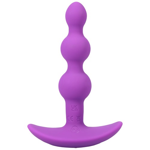 A-Play BEADED VIBE Rechargeable Anal Plug with Remote