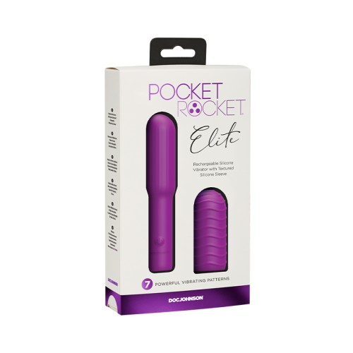 Pocket Rocket Elite Rechargeable Bullet for Clitoral Stimulation