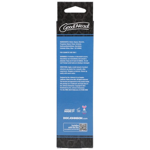 GoodHead Slick Head Glide Sabor Algodón de Azúcar 4 oz.