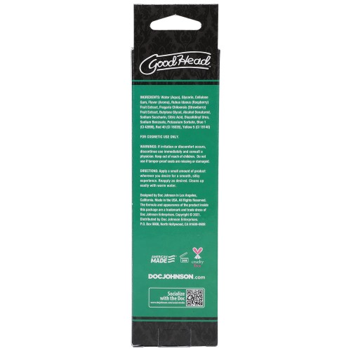 Gel Delicia Oral GoodHead - Sabor Chocolate Menta