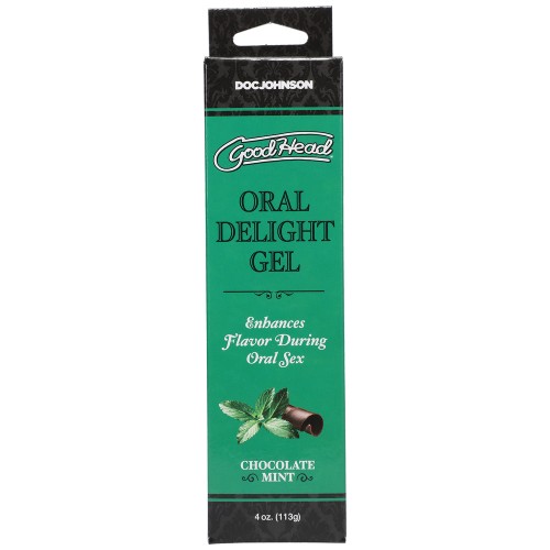 Gel Delicia Oral GoodHead - Sabor Chocolate Menta