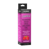 Gel Calentador para Oral GoodHead Sabor Fresa 4 oz.